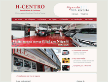 Tablet Screenshot of hcentro.com.br